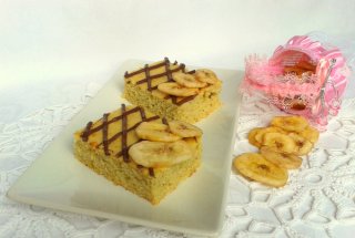 Prajitura rapida cu banane