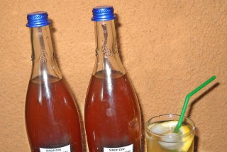 Sirop din flori de salcam
