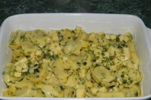 Omleta cu tortelloni