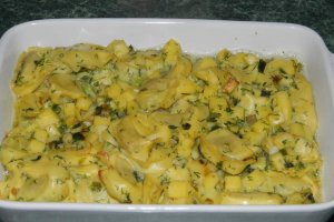Omleta cu tortelloni