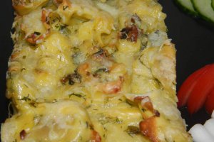Omleta cu tortelloni