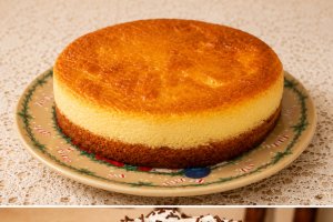 Tort cu crema de zahar ars
