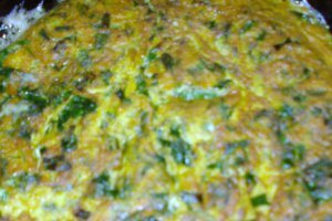 "Tortilla" cu verdeturi