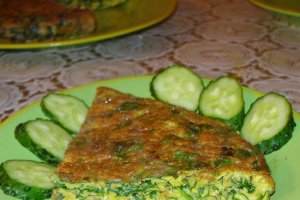 "Tortilla" cu verdeturi