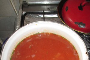 Ciorba de pui cu legume