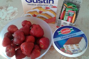Jeleu de capsuni cu mascarpone, cu Green Sugar