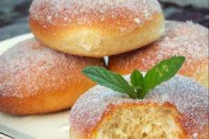 Gogosi pufoase la cuptor