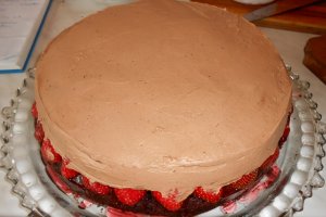Tort cu capsuni si fragi
