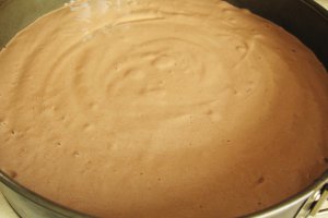 Tort cu crema de ciocolata si capsuni