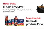 Castigatorii concursului "Fa-ti meniul" sustinut de Cirio