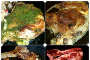 Costite de miel la gratar