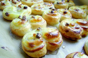 Rosinenschnecke sau Melcisori cu stafide