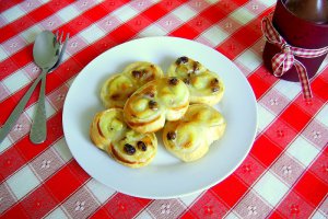 Rosinenschnecke sau Melcisori cu stafide