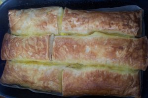 Strudele cu branza dulce