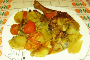 Pulpa de miel la cuptor