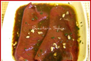 Inima de vita cu legume picante