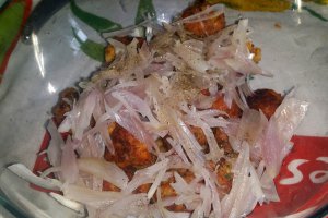 Chiftelute de carne cu maioneza si ceapa