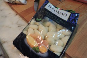 Gnocchi cu  scoici