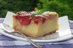 Clafoutis cu capsune