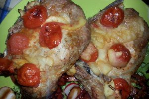 Cotlet de porc fraged la cuptor