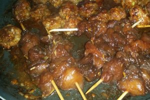 Frigarui Yakitori de curcan