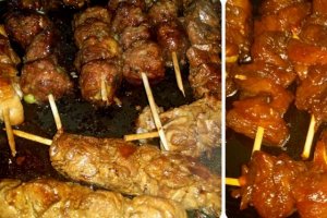 Frigarui Yakitori de curcan