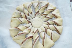 Cozonac floare cu Finetti