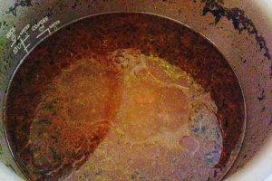 Ciorba de perisoare cu os de vita la Multicooker