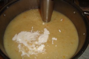 Supa crema de praz