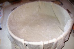 Placinta cu ceapa verde