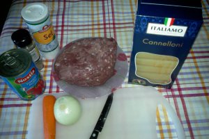 Cannelloni alla Bolognese cu sos Bechamel