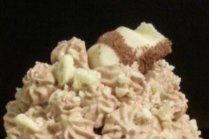 Muffins ciocolatoase cu crema de mascarpone si nutella