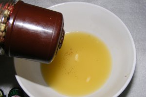 Păstrăv umplut cu capere la cuptor