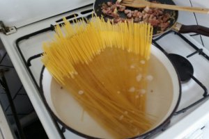 Paste carbonara