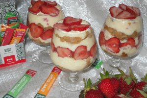 Cheesecake la pahar