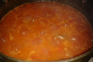 Tocanita cu pipote de curcan