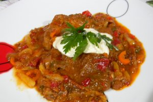 Vitel picant - gulas