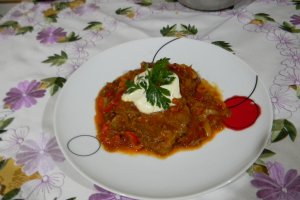 Vitel picant - gulas