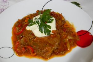 Vitel picant - gulas