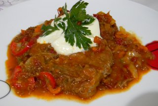 Vitel picant - gulas
