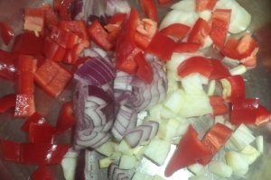 Pui cu ciuperci caramelizate