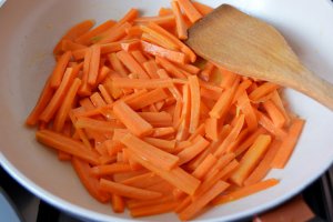 Sote de morcovi cu mazare