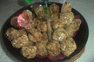 Chiftele din carne la cuptor cu fulgi si tarate de ovaz
