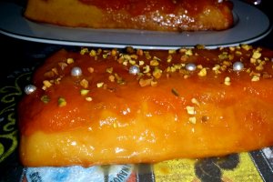 Chec "Tatin" cu caise