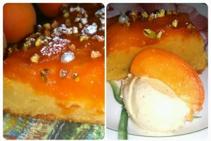 Chec "Tatin" cu caise