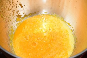 Prajitura cu crema de branza si portocale
