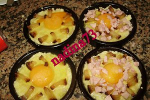 Mini mamaligute impanate la cuptor