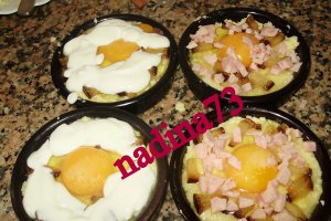 Mini mamaligute impanate la cuptor