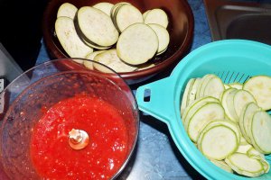 Ratatouille la cuptor