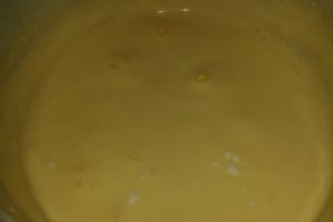 Mini tort - pandispan cu cirese